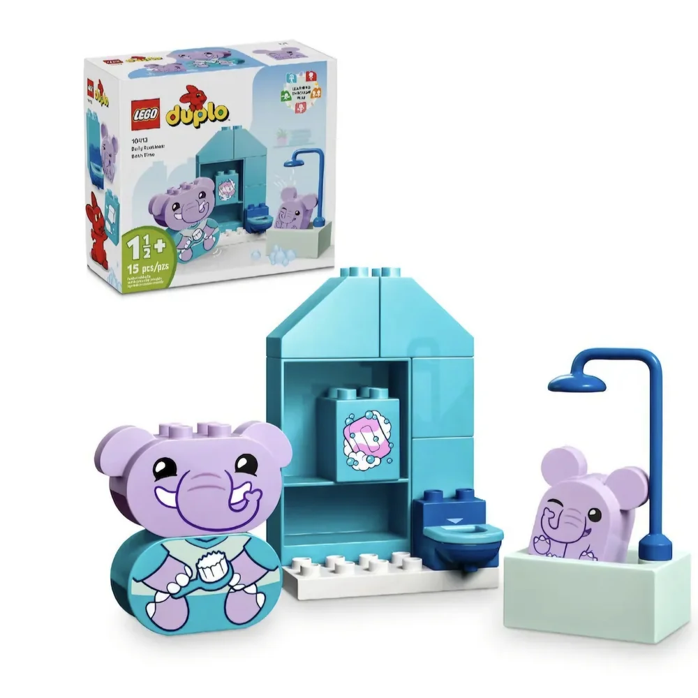 🐘 LEGO DUPLO Bath Time 10413 - NEW Baby Shower Gift Elephant NWT